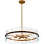 4_Quoizel Reagan 24" Wide Matte Black Pendant Light more views