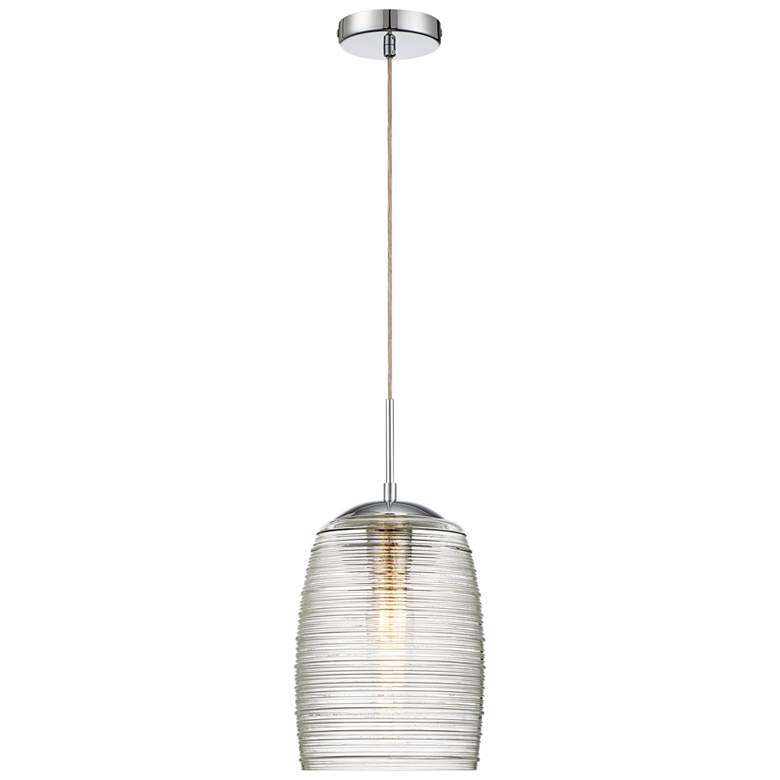 Image 5 Quoizel Rebound 9" Wide Polished Chrome Modern Mini Pendant more views
