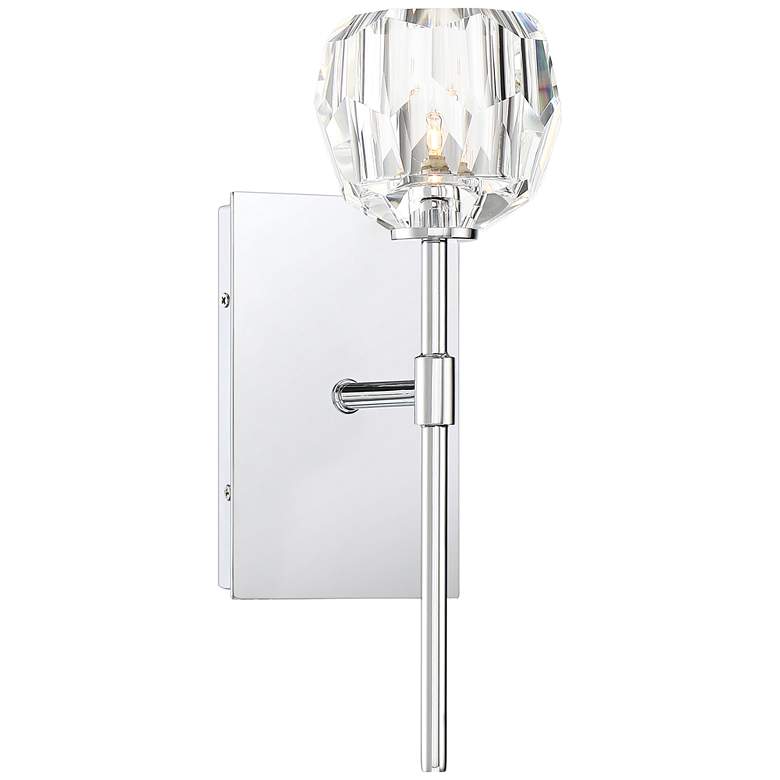 Image 1 Quoizel Regalia 13 1/2" High Polished Chrome Wall Sconce