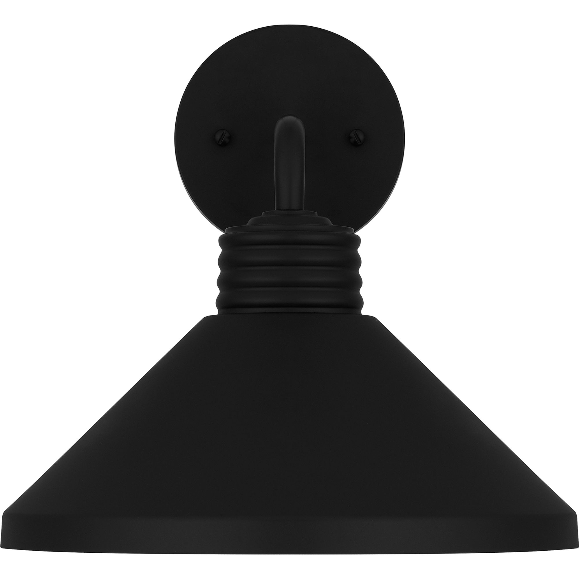 Thumbnail3 of Quoizel Rencher 10 1/2" High Matte Black Outdoor Wall Light more views