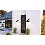 6_Quoizel Rencher 10 1/2" High Matte Black Outdoor Wall Light more views