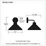 7_Quoizel Rencher 10 1/2" High Matte Black Outdoor Wall Light more views