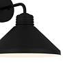 5_Quoizel Rencher 14" Wide 1-Light Matte Black Outdoor Wall Lantern more views
