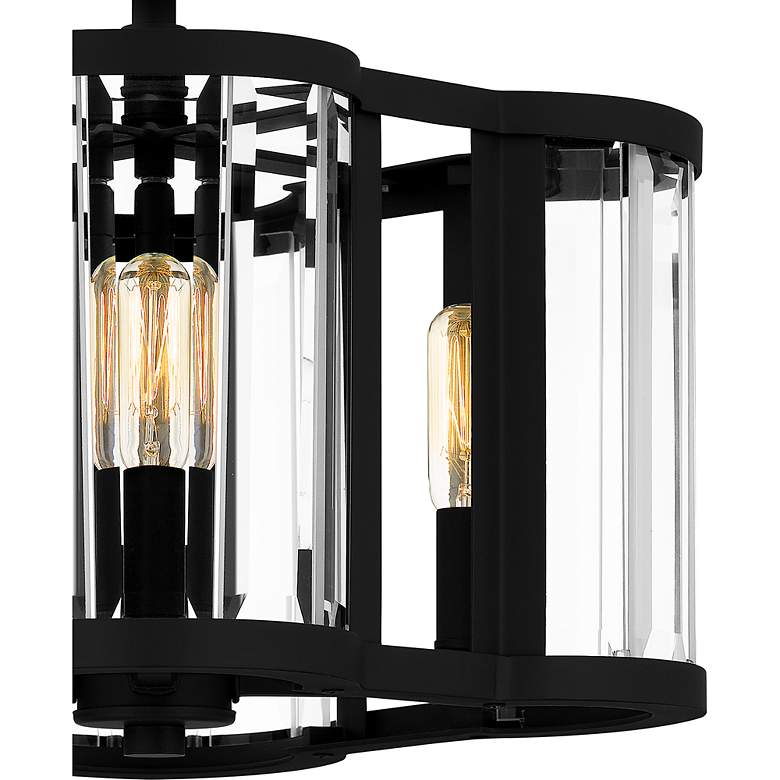 Image 7 Quoizel Renee 15" Wide Matte Black 4-Light Ceiling Light more views