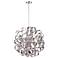 Quoizel Ribbons 23" Wide Polished Chrome 12-Light Pendant