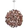 4_Quoizel Ribbons 31" Wide Satin Copper Pendant Light more views