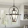 1_Quoizel Rue de Royal 21 1/4" Wide Industrial Bronze 2-Light Pendant