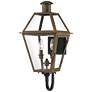 1_Quoizel Rue De Royal 23 1/2" High Bronze Outdoor Wall Light