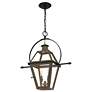 3_Quoizel Rue De Royal 23 1/2"H Bronze Outdoor Hanging Light more views