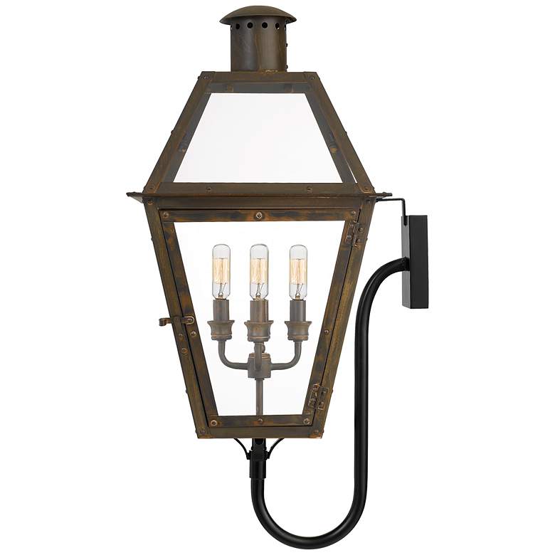Image 2 Quoizel Rue De Royal 29 1/2" High Bronze Outdoor Wall Light more views