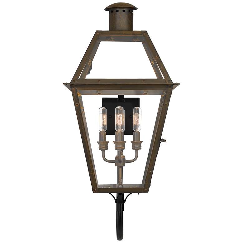 Image 3 Quoizel Rue De Royal 29 1/2" High Bronze Outdoor Wall Light more views