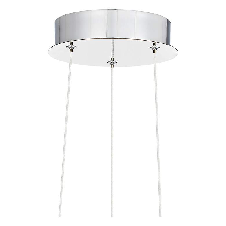 Image 6 Quoizel Rumi 18 3/4" Wide Polished Chrome LED Pendant Light more views