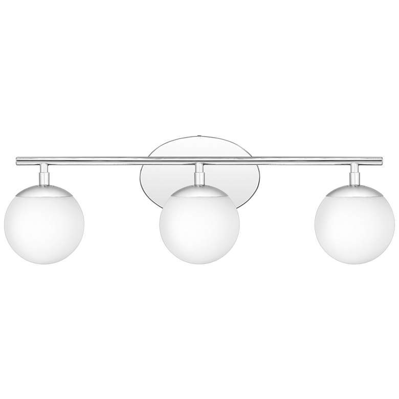 Image 1 Quoizel Rydell 22"W Polished Chrome 3-Light LED Bath Light