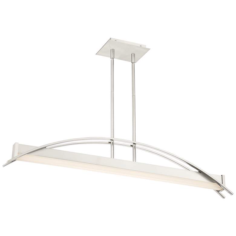 Image 1 Quoizel Sabre 39 1/4" Wide Brushed Nickel LED Chandelier