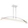 Quoizel Sabre 39 1/4" Wide Brushed Nickel LED Chandelier