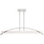 2_Quoizel Sabre 39 1/4" Wide Brushed Nickel LED Chandelier more views