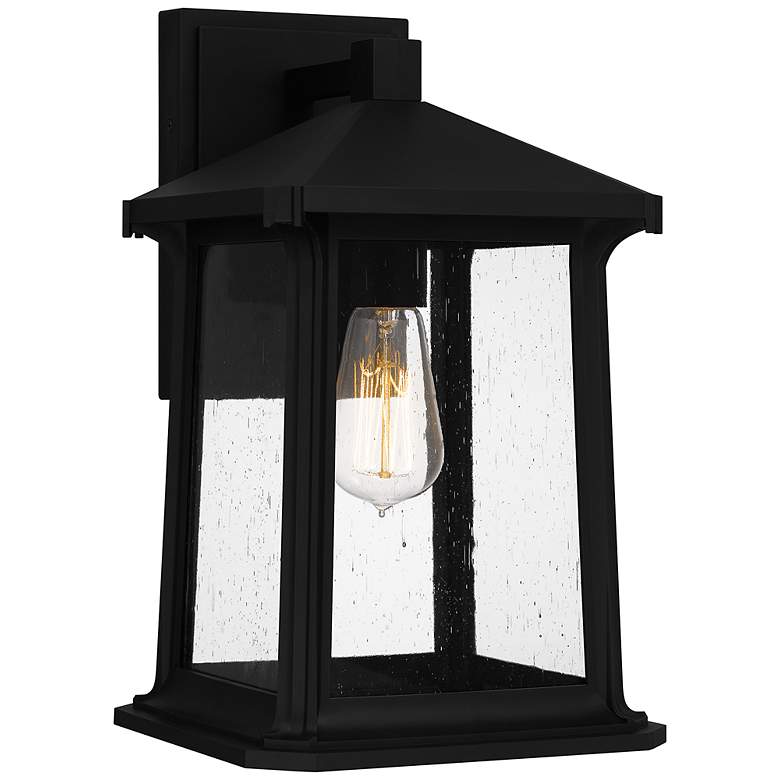Image 2 Quoizel Satterfield 14 1/4" Marine Grade Matte Black Outdoor Light