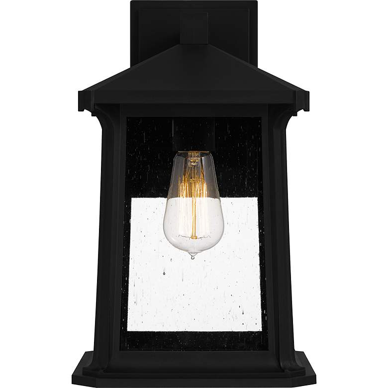 Image 3 Quoizel Satterfield 14 1/4" Marine Grade Matte Black Outdoor Light more views