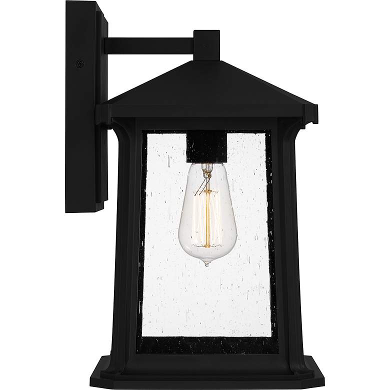 Image 4 Quoizel Satterfield 14 1/4" Marine Grade Matte Black Outdoor Light more views