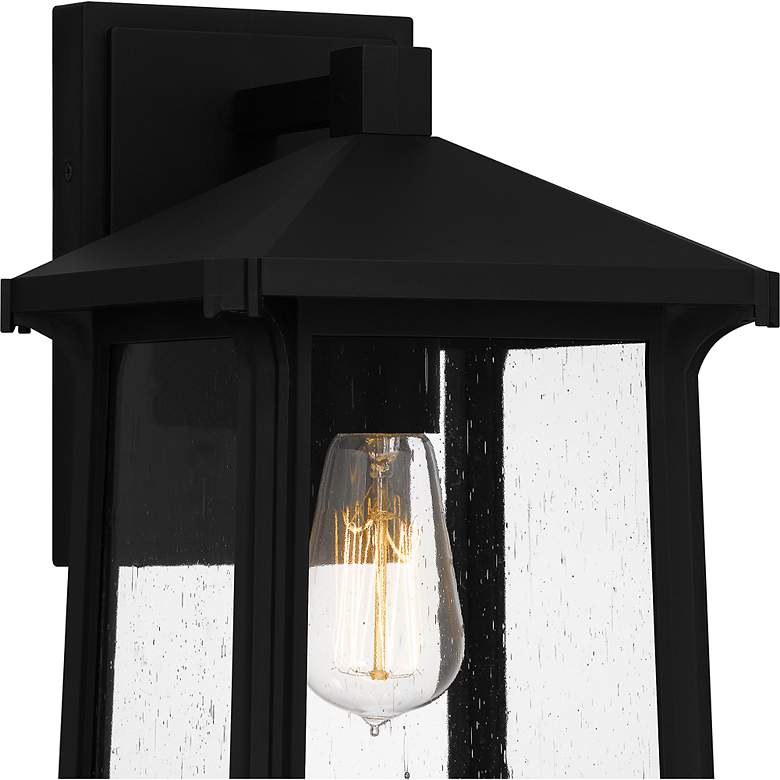 Image 5 Quoizel Satterfield 14 1/4" Marine Grade Matte Black Outdoor Light more views