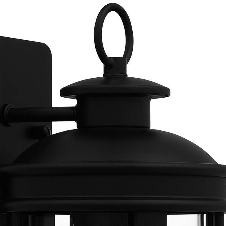 Image 4 Quoizel Scout 12" High Matte Black Outdoor Wall Light more views