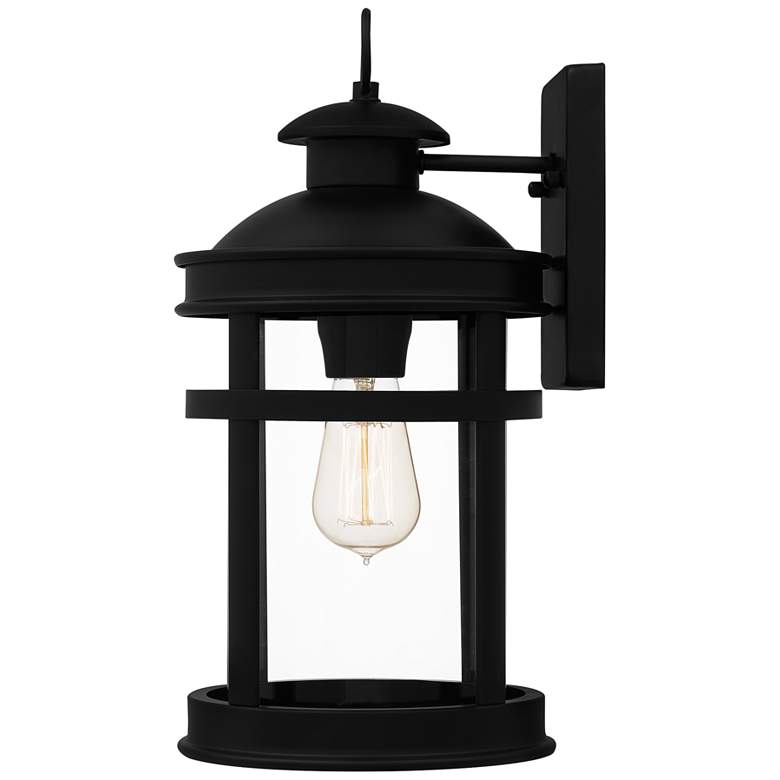 Image 6 Quoizel Scout 15 3/4 inch High Matte Black Outdoor Wall Light more views