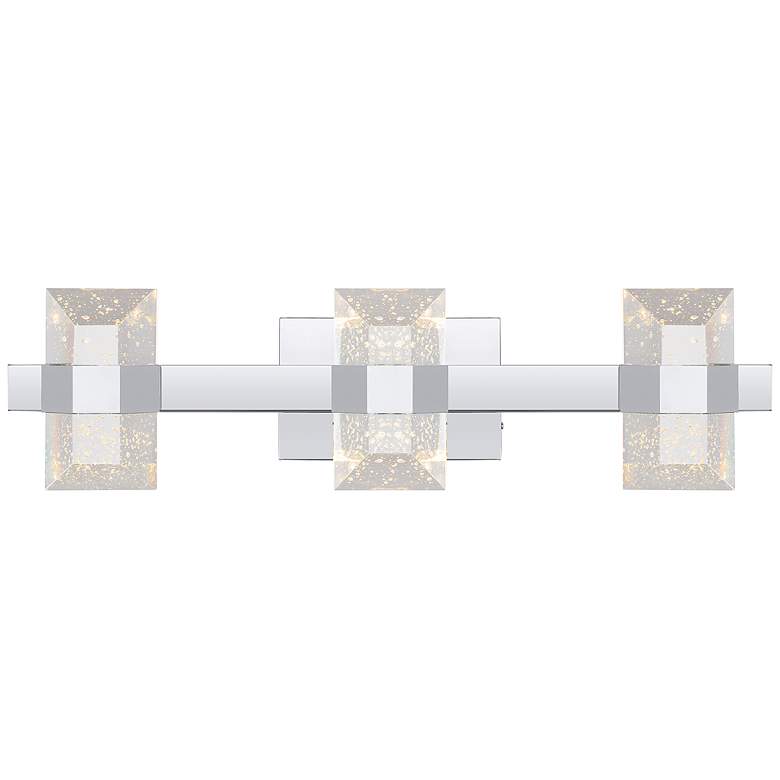 Image 2 Quoizel Selena 24"W Polished Chrome 3-Light LED Bath Light
