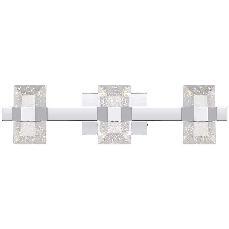 Image 4 Quoizel Selena 24"W Polished Chrome 3-Light LED Bath Light more views