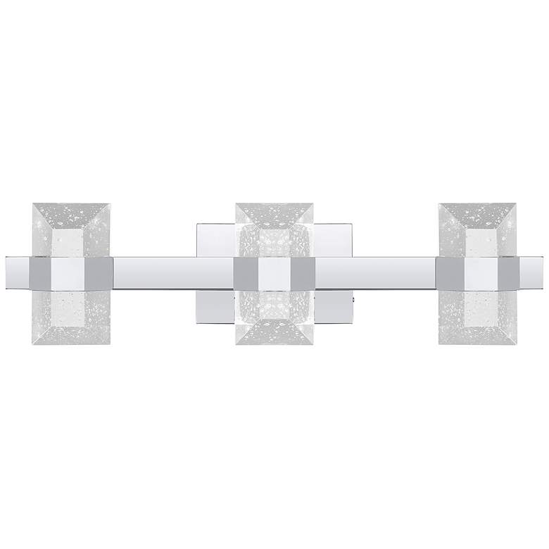 Image 5 Quoizel Selena 24"W Polished Chrome 3-Light LED Bath Light more views