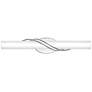 1_Quoizel Serenade 25 1/2" Chrome and Frosted Glass LED Vanity Light