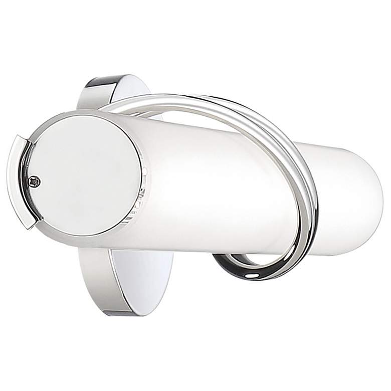 Image 3 Quoizel Serenade 25 1/2" Chrome and Frosted Glass LED Vanity Light more views