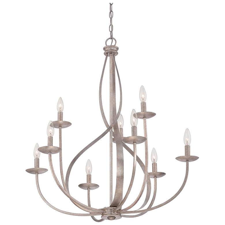 Image 2 Quoizel Serenity 30" Wide Italian Fresco 9-Light Chandelier more views