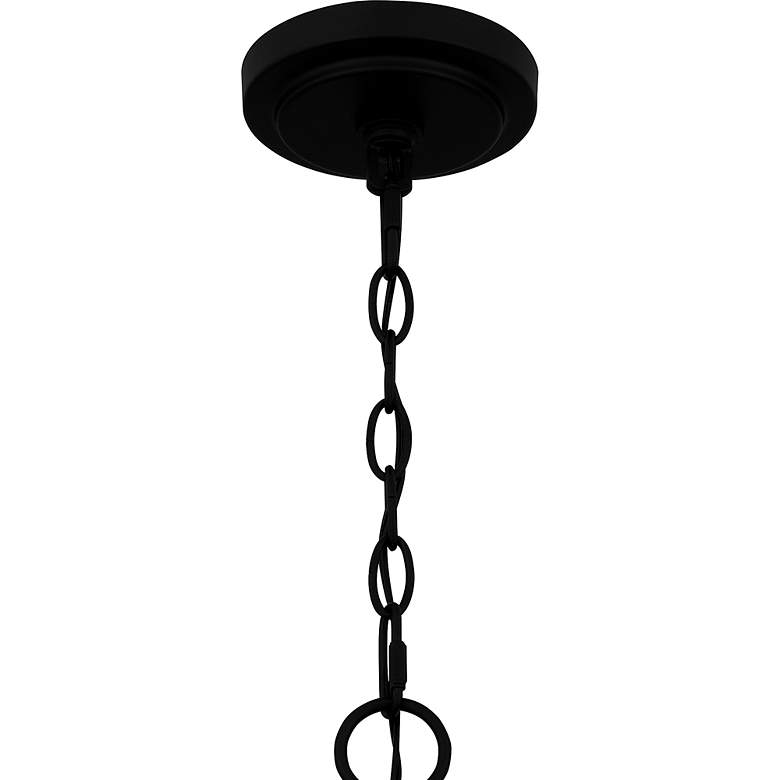 Image 7 Quoizel Seymour 27" Wide 5-Light Modern Matte Black Chandelier more views