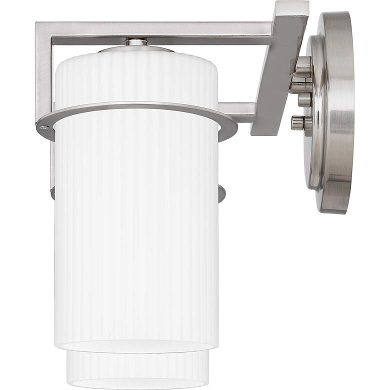 Image 6 Quoizel Seymour 9" High Brushed Nickel 2-Light Wall Sconce more views