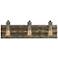 Quoizel Spinnaker 23"W Statuary Bronze 3-Light Bath Light