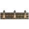 Quoizel Spinnaker 23"W Statuary Bronze 3-Light Bath Light