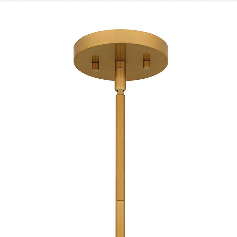 Image 7 Quoizel Spiral 20" Wide Light Gold Drum Pendant Light more views