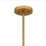 7_Quoizel Spiral 20" Wide Light Gold Drum Pendant Light more views