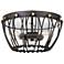 Quoizel Springer 15" Wide Western Bronze Ceiling Light