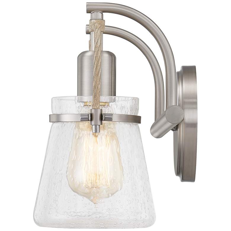Image 5 Quoizel Stafford 16 inch Wide Brushed Nickel Bath Light more views