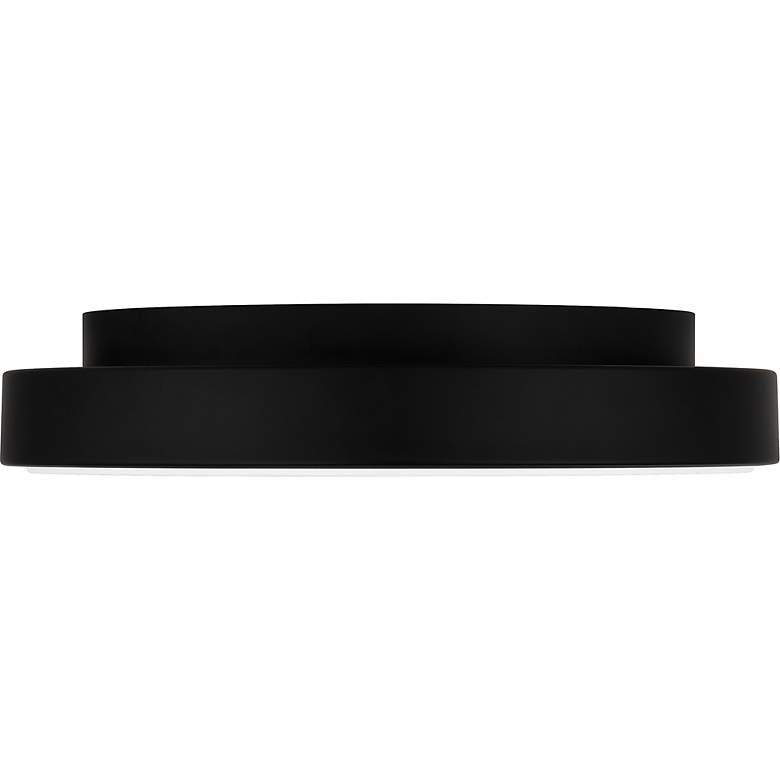 Image 5 Quoizel Stanton 13" Wide Matte Black LED Ceiling Light more views