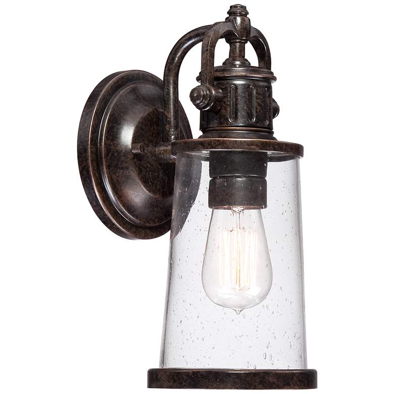 Image 1 Quoizel Steadman 12 1/2 inch Small Outdoor Wall Light