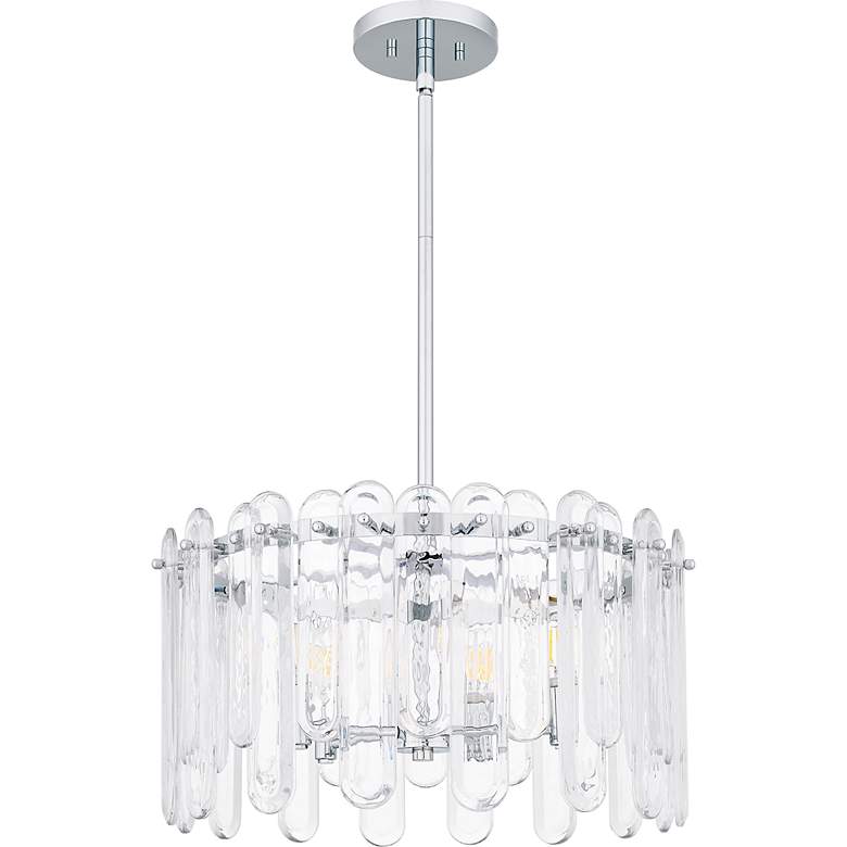 Image 2 Quoizel Stiles 20 1/2" Wide Polished Chrome Pendant Light more views