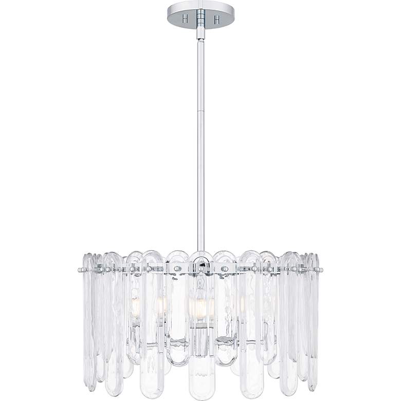 Image 3 Quoizel Stiles 20 1/2" Wide Polished Chrome Pendant Light more views