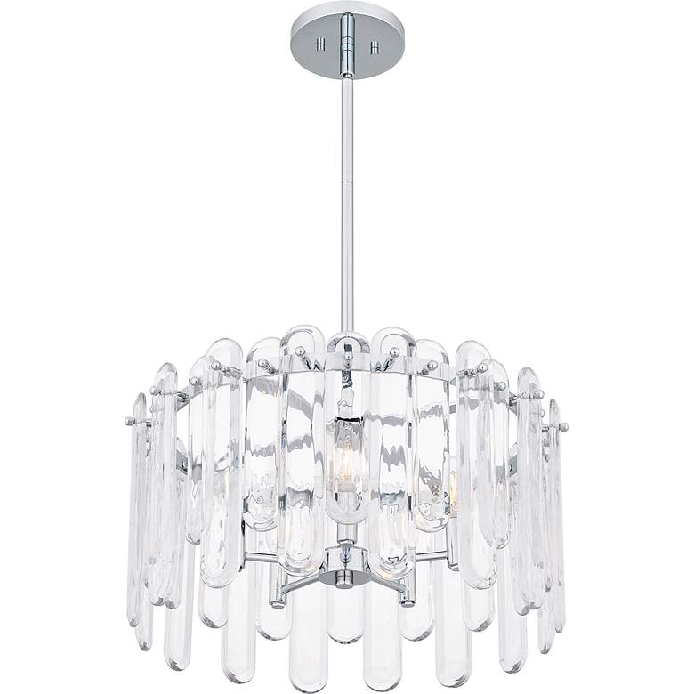 Image 4 Quoizel Stiles 20 1/2" Wide Polished Chrome Pendant Light more views