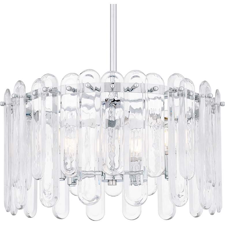 Image 5 Quoizel Stiles 20 1/2" Wide Polished Chrome Pendant Light more views