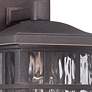 5_Quoizel Stonington 10 1/2" High Bronze Outdoor Wall Light more views
