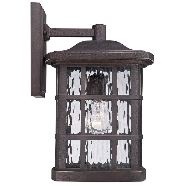 Image 3 Quoizel Stonington 15 1/2" High Bronze Outdoor Wall Light more views