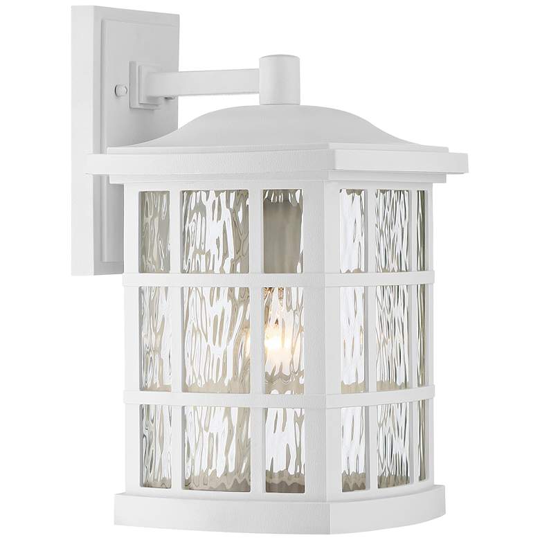 Image 2 Quoizel Stonington 15 1/2" High Fresco Outdoor Wall Light