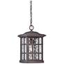1_Quoizel Stonington 15" High Bronze Outdoor Hanging Light